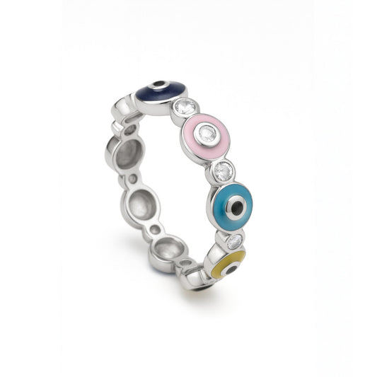 Silver Eye Ring