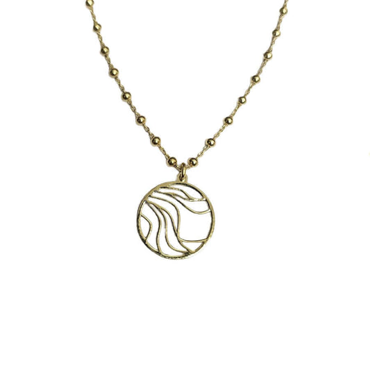Gold Plated Silver Olinea Choker