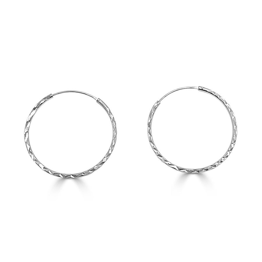 PENDIENTES DE PLATA DIAMANTE