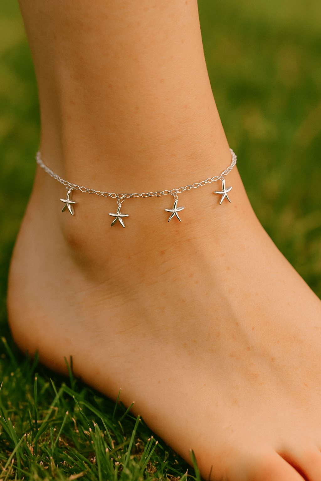 TOBILLERA DE PLATA ESTRELLITA