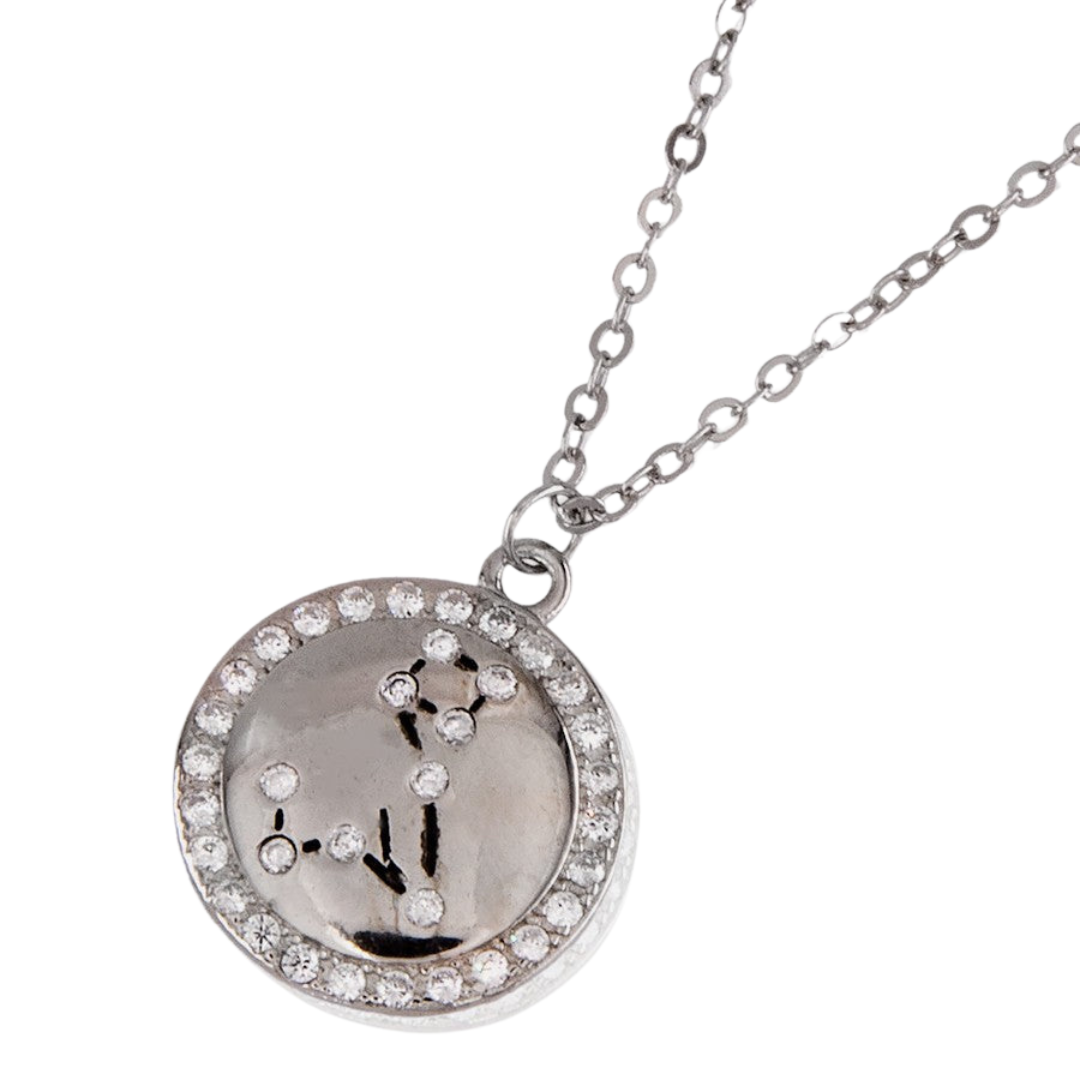 Gargantilla Horóscopos de Plata Piscis