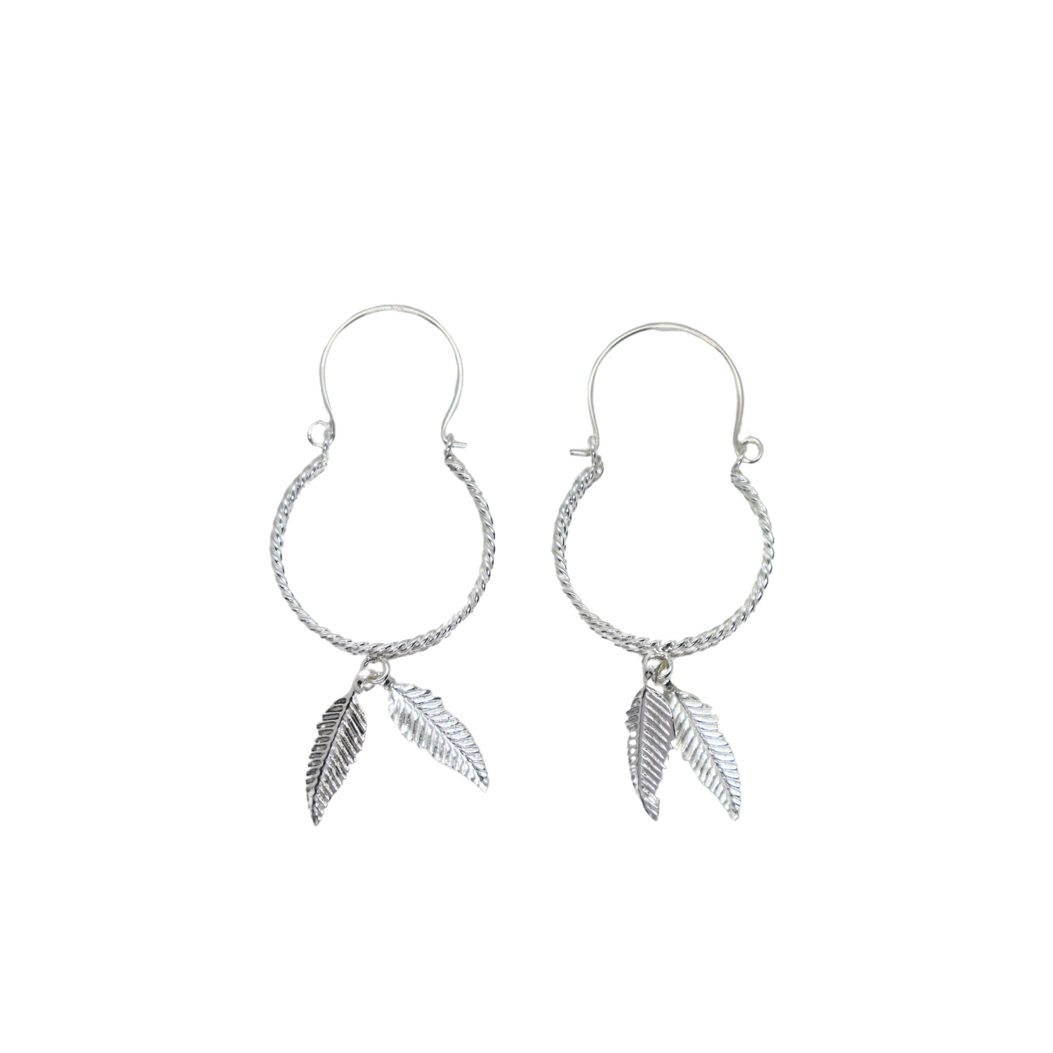 Pendientes Petur de Plata