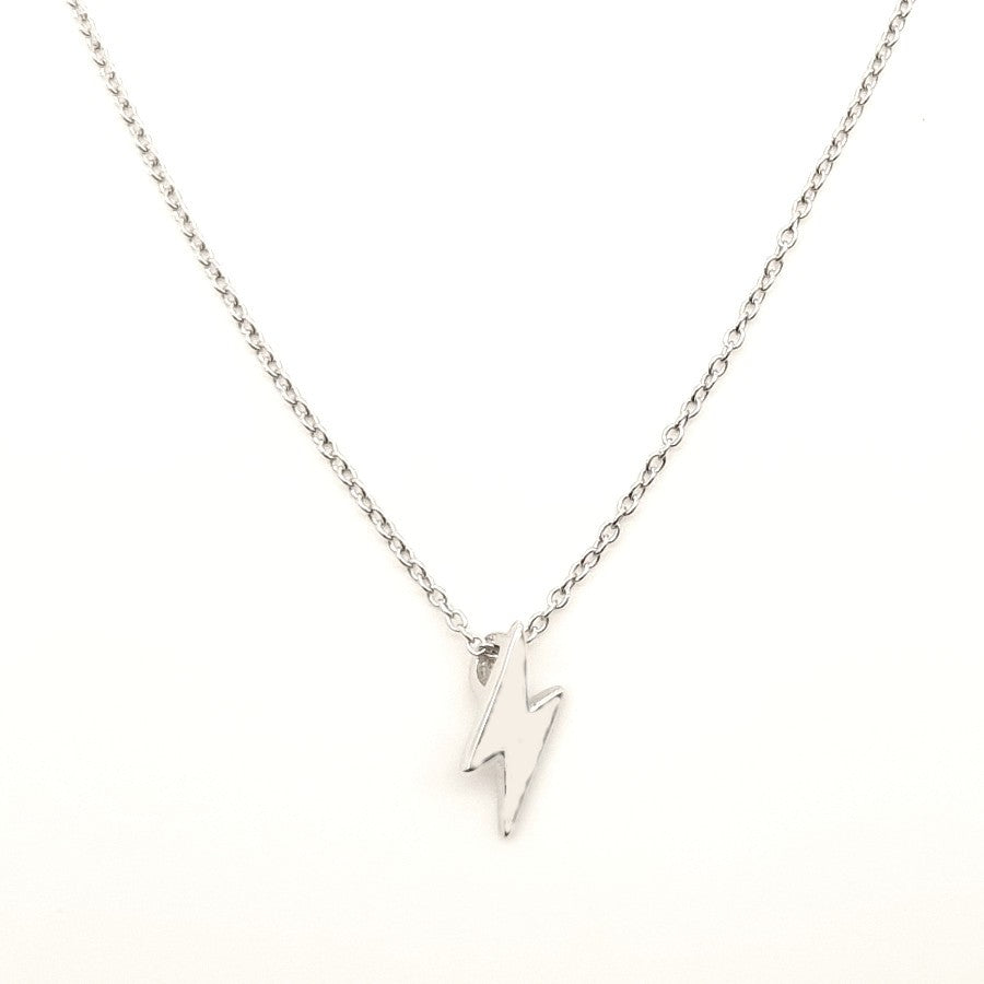 Silver Lightning Pendant