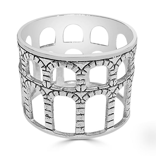 Segovia Aqueduct Silver Ring