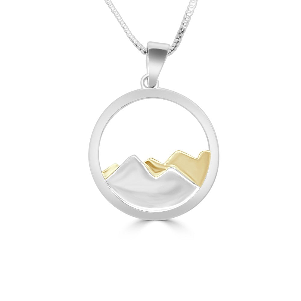 Silver Mountain Pendant
