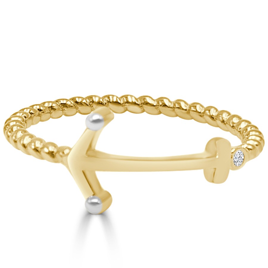Sidro Golden Silver Ring