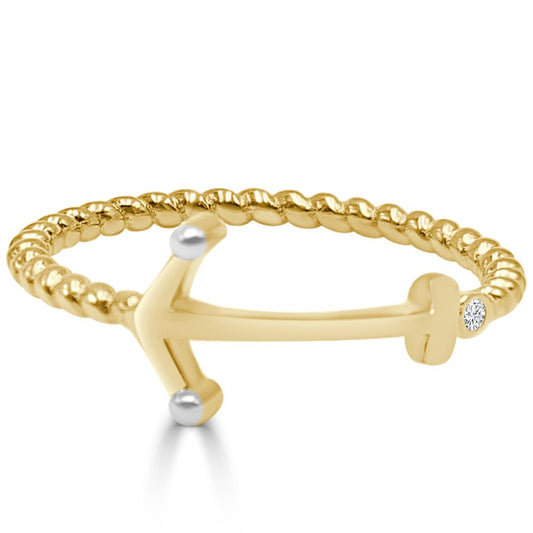 Sidro Golden Silver Ring