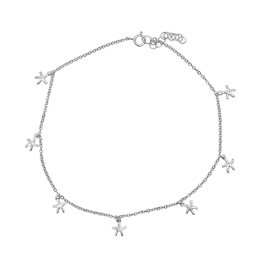 TOBILLERA DE PLATA ESTRELLITA