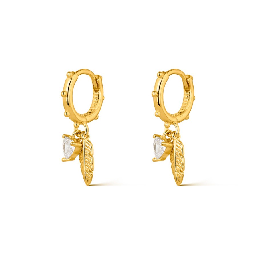 Puru silver earrings